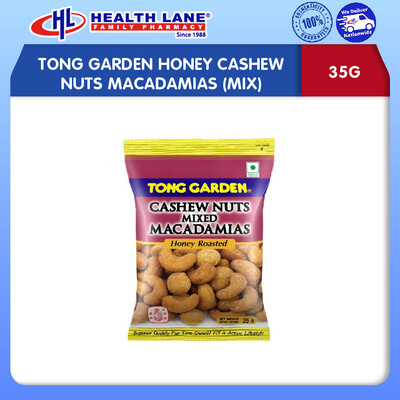 TONG GARDEN HONEY CASHEW NUTS MACADAMIAS (MIX) 35G